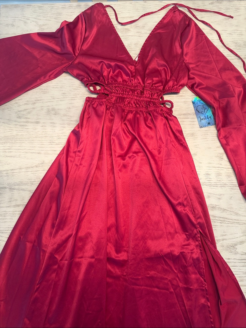 Justify Satin Dress